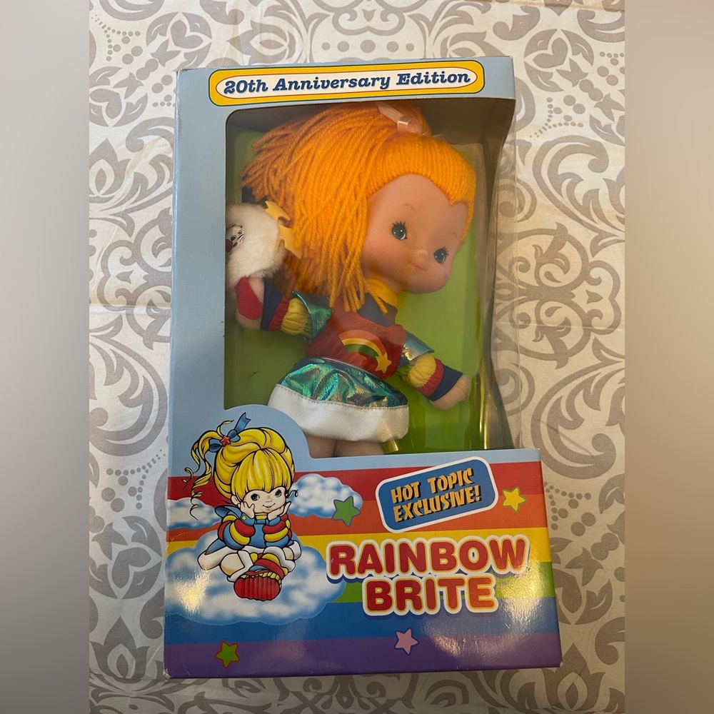 20th anniversary doll Rainbow Brite Doll with Vibrant Orange Hair